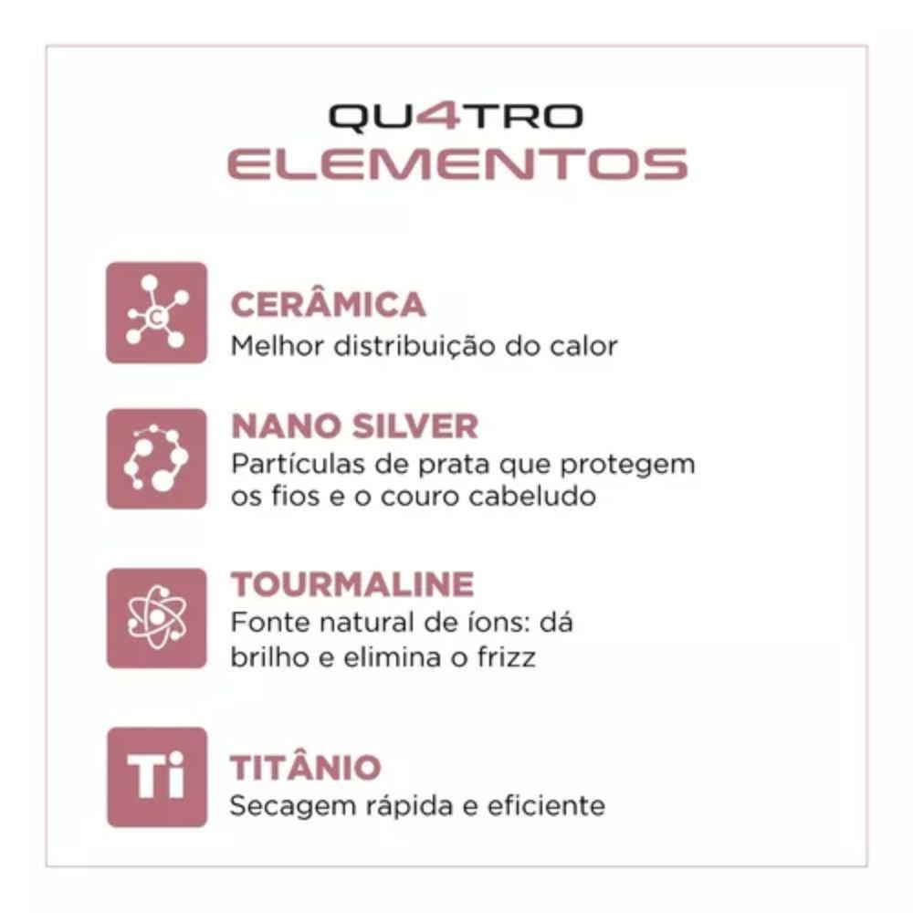 Escova Secadora E Alisadora Mondial Es-ju-01 Bivolt 1300w Escova Secadora E Alisadora Mondial Es-ju-01 Bivolt 1300w